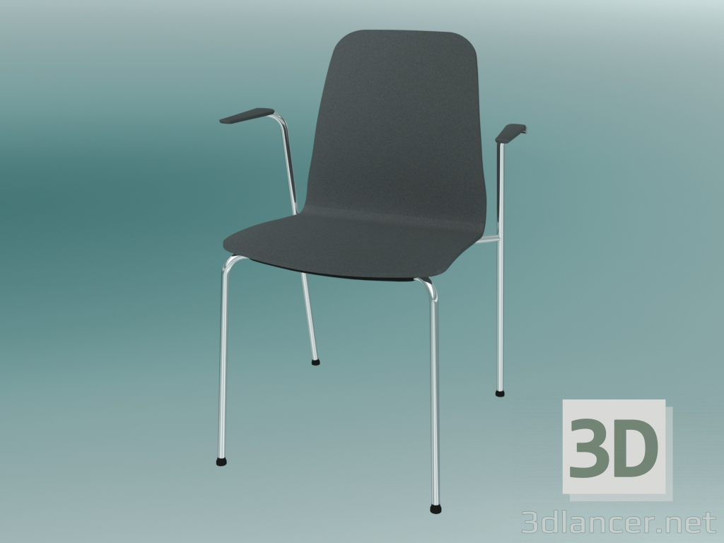 3d model Visitor Chair (K11H 2P) - preview