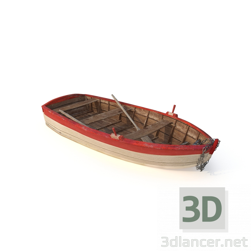 3D Kayıp denizden tekne modeli satın - render