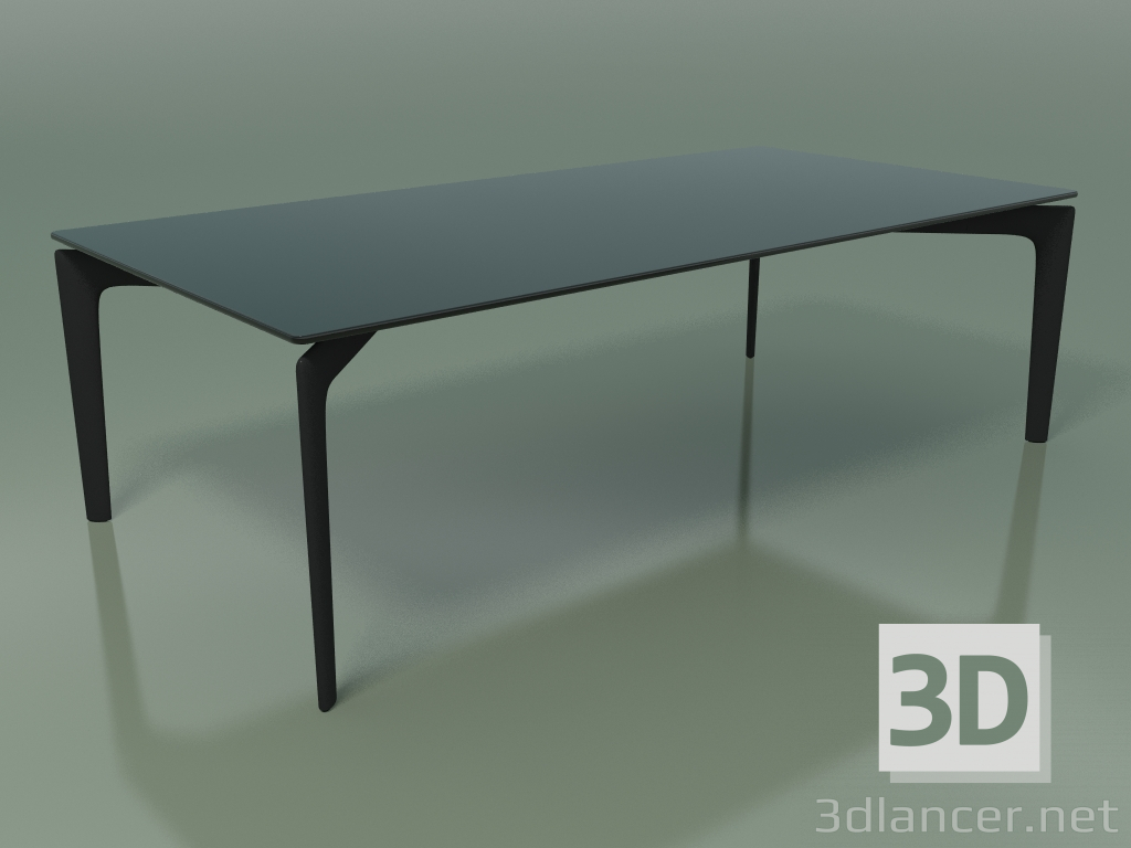 3D Modell Rechteckiger Tisch 6708 (H 36,5 - 120 x 60 cm, Rauchglas, V44) - Vorschau