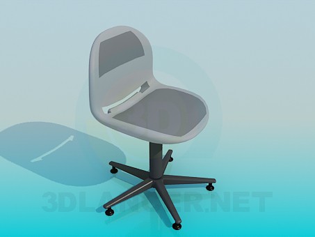 modèle 3D Chaise de bureau - preview