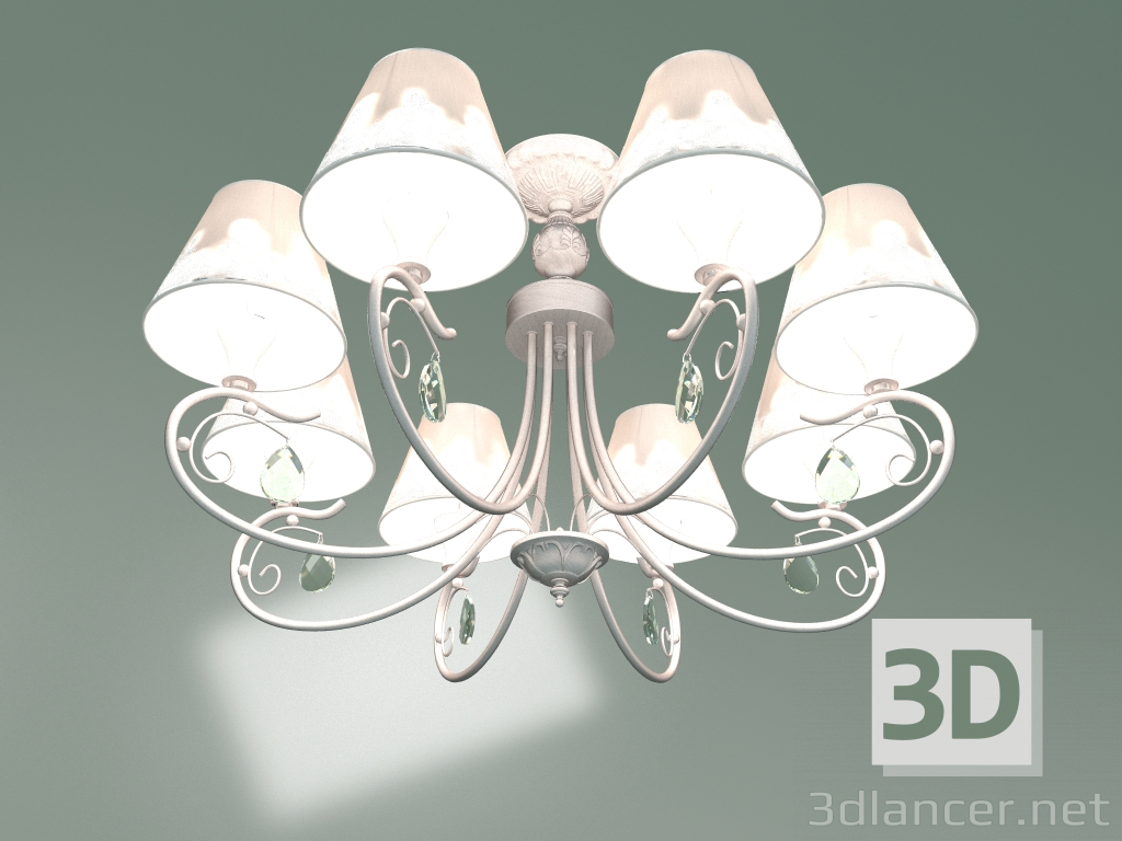 Modelo 3d Candelabro suspenso 60069-8 (prata) - preview