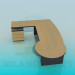 Modelo 3d Mesa de canto grande - preview