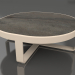 modèle 3D Table basse ronde Ø90 (DEKTON Radium, Sable) - preview