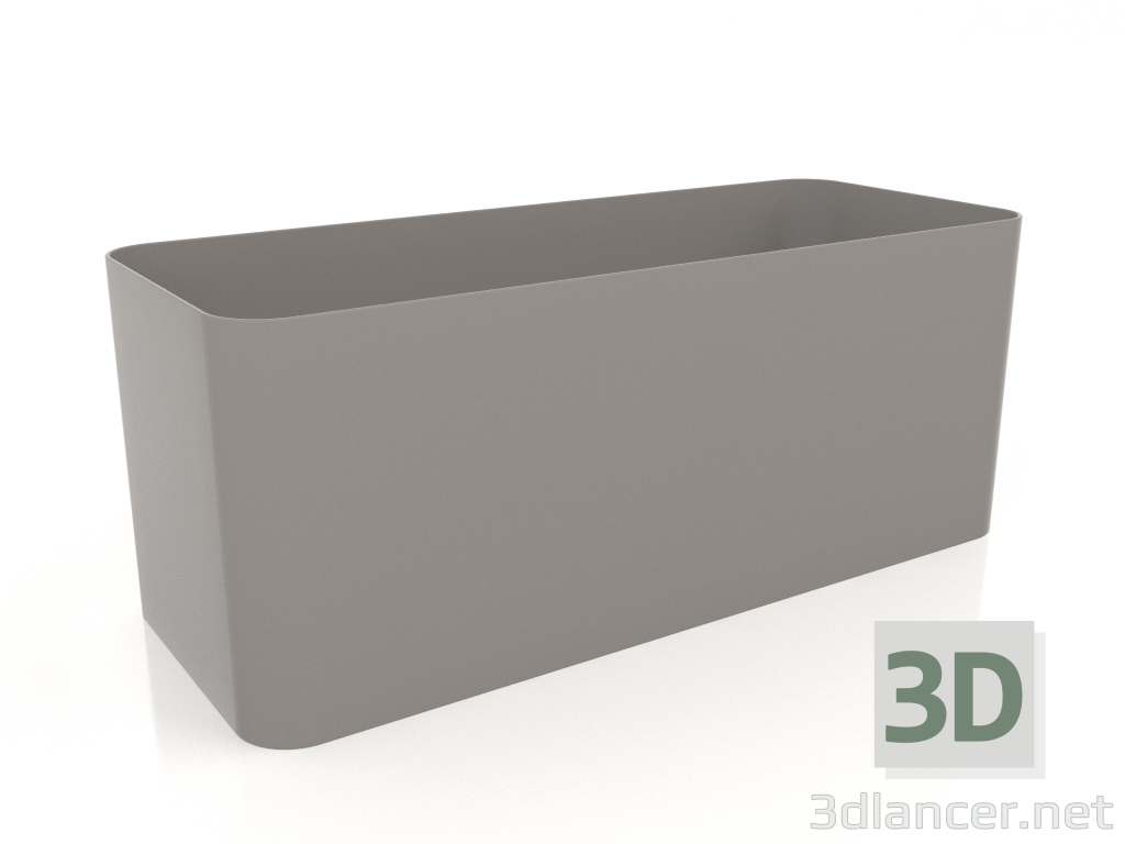 3d модель Горшок для растения 4 (Quartz grey) – превью