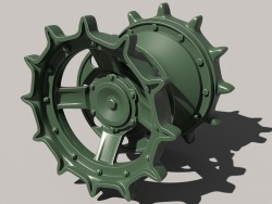 Leading wheel t-72-80-90