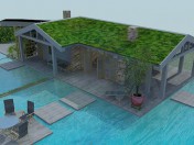 House with swimming pool