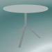 3d model Table MIURA (9592-01 (Ø90cm), H 73cm, white, white) - preview