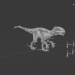 3d Raptor Animation модель купить - ракурс