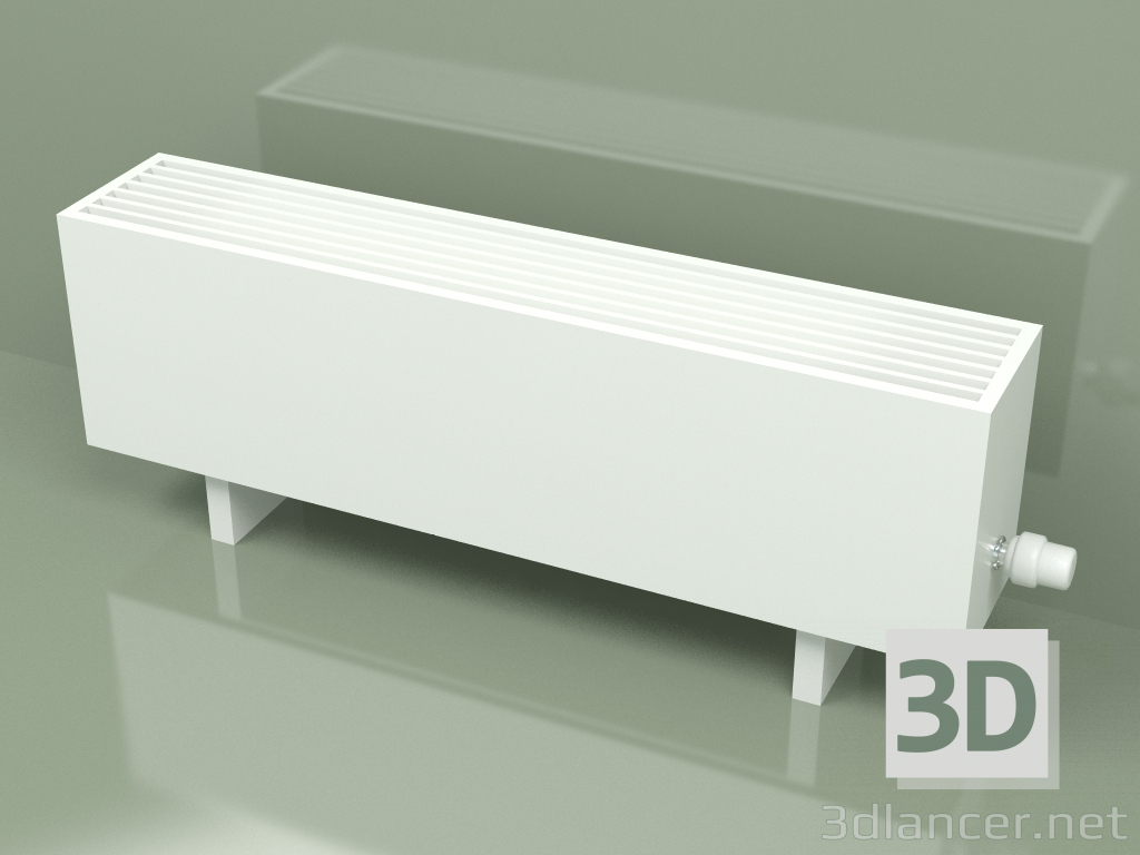 3D Modell Konvektor - Aura Comfort (280 x 1000 x 186, RAL 9016) - Vorschau