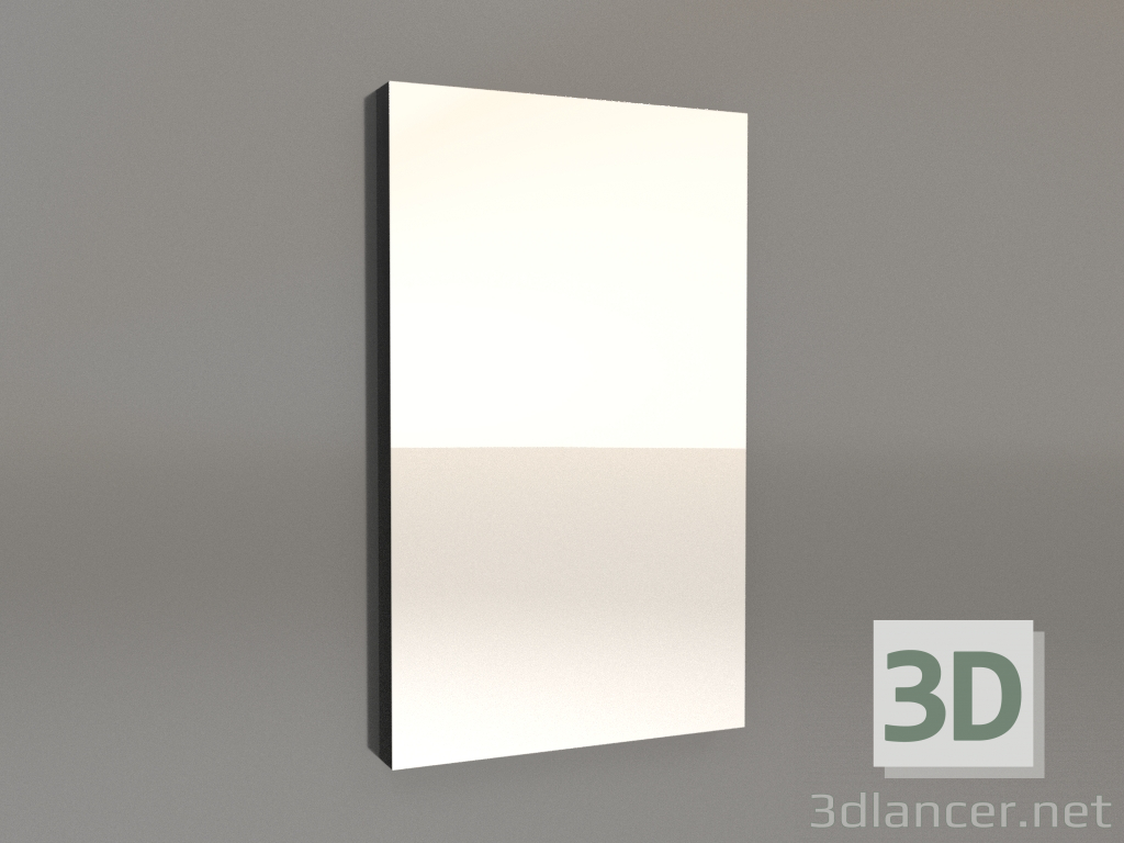 3d model Mirror ZL 11 (450x750, wood black) - preview