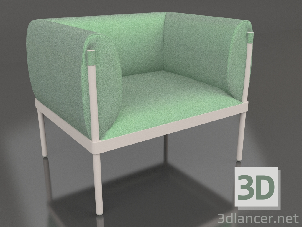 3D modeli Koltuk Uzunluğu SIS1 - önizleme