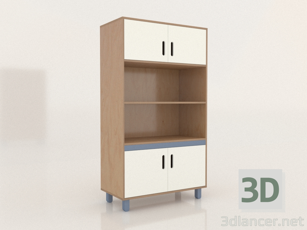 3d model Librería TUNE V (WBTVAA) - vista previa