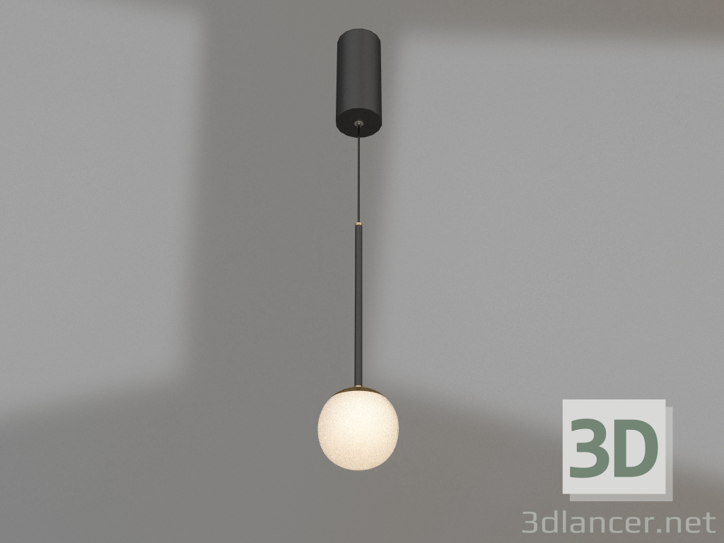 3D modeli Lamba SP-BEADS-HANG-T-R100-8W Day4000 (BK-GD, 180°, 230V) - önizleme