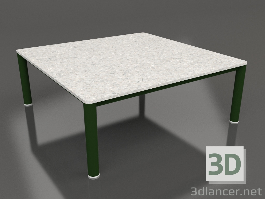 3d модель Стол журнальный 94×94 (Bottle green, DEKTON Sirocco) – превью