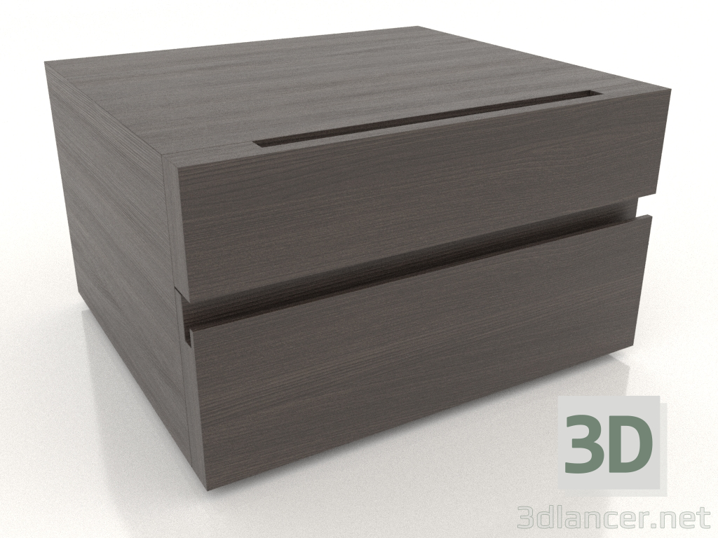 3d model Mesita de noche Fusionis 550 mm (opción 3) - vista previa 3d model Mesita de noche Fusionis 550 mm (opción 3) - vista previa