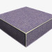 modello 3D Pouf Sub 60x60x18 - anteprima