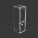 3d model Refrigerator smeg 3ds max - preview