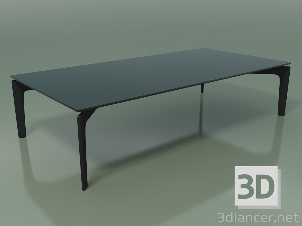 3D modeli Dikdörtgen masa 6714 (H 28.5 - 120x60 cm, Füme cam, V44) - önizleme