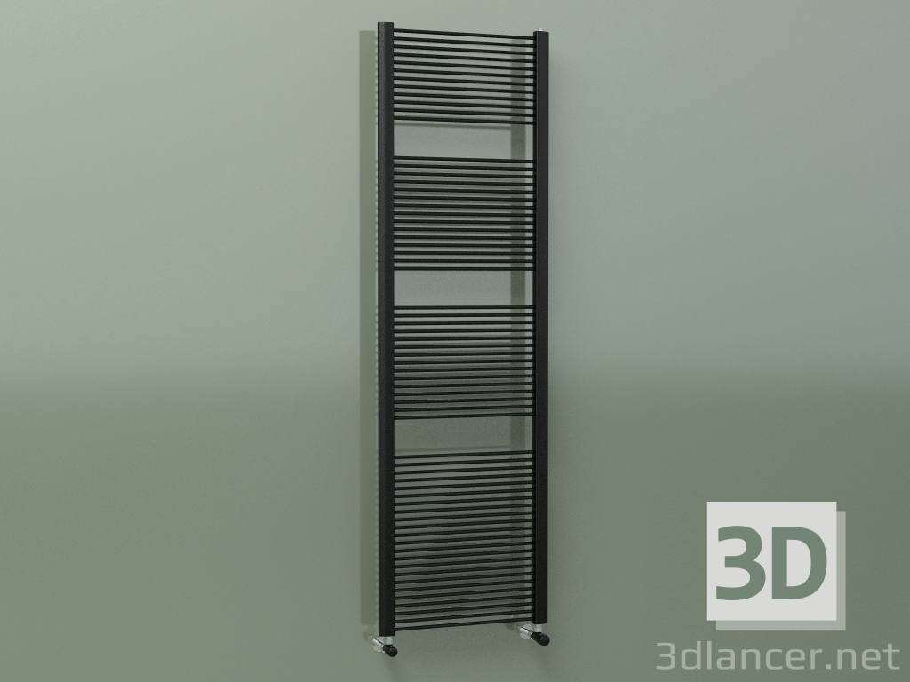 3d model Towel rail FILO (1709x516, Black - RAL 9005) - preview