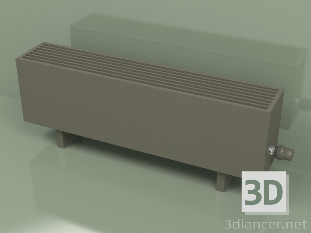 Modelo 3d Convector - Aura Comfort (280x1000x186, RAL 7013) - preview