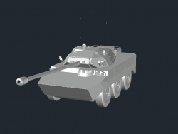 wheeled tank