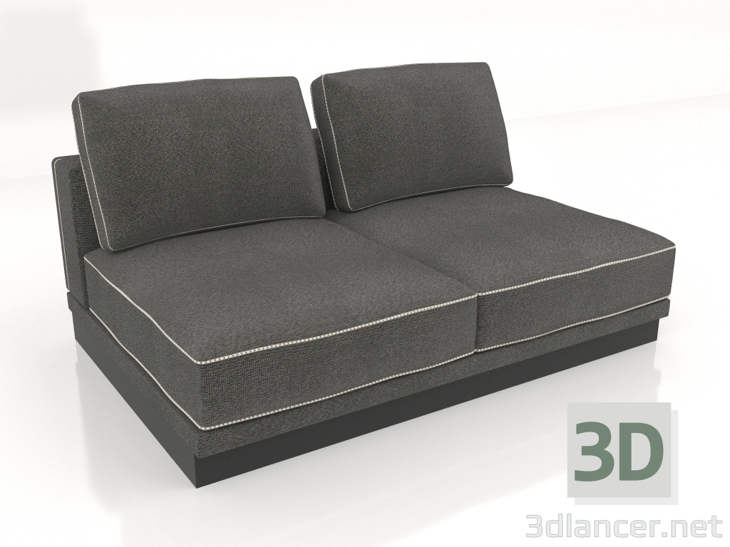 3d model Sofá modular (S553) - vista previa