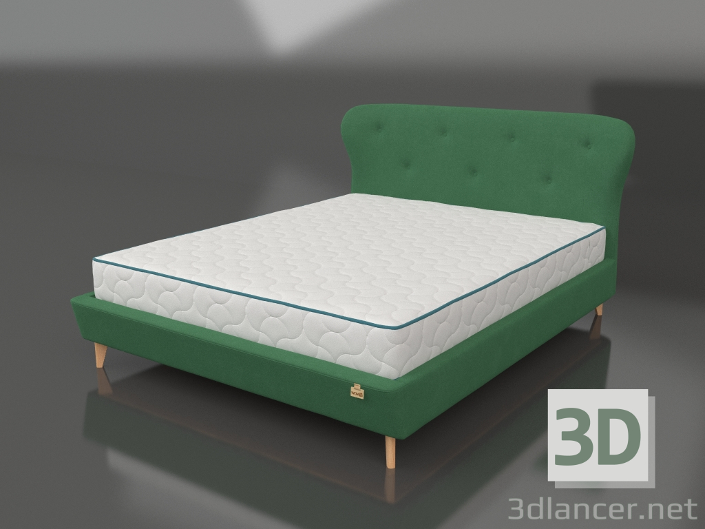 3D modeli Amelie'nin yatağı - önizleme