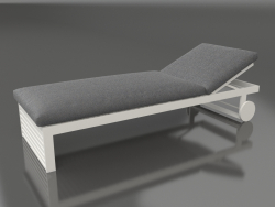 Chaise longue (Agate gray)