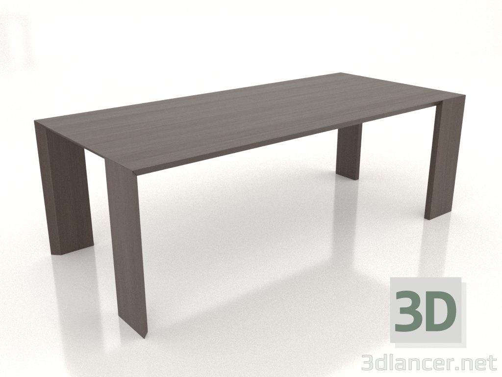 modèle 3D Table à manger Ispolin 2200x1000x740 mm (option 1) - preview modèle 3D Table à manger Ispolin 2200x1000x740 mm (option 1) - preview