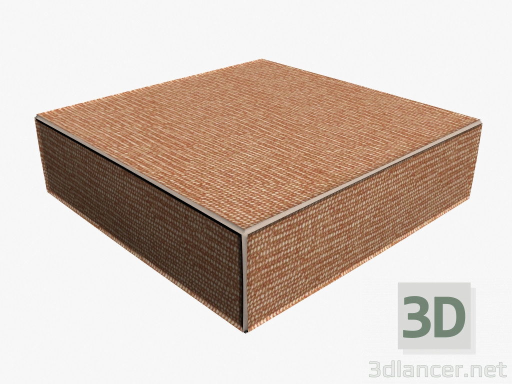 Modelo 3d Pouf Subo (80 x 80 x 22) - preview