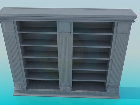 3d model Bookcase - preview