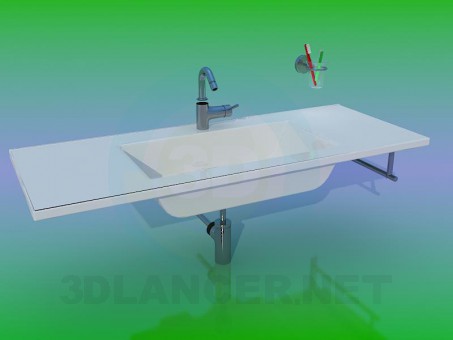 Modelo 3d Lavatório - preview