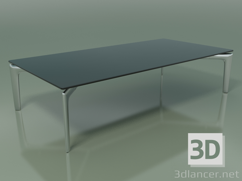 3d model Mesa rectangular 6714 (H 28.5 - 120x60 cm, vidrio ahumado, LU1) - vista previa