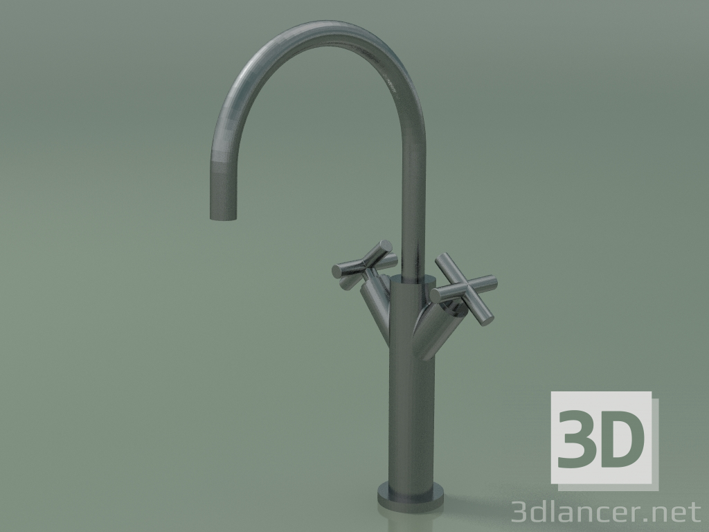 modello 3D Rubinetto per lavabo, alto (22534892-99) - anteprima