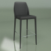 3d model Silla semi-bar Marko Negro - vista previa