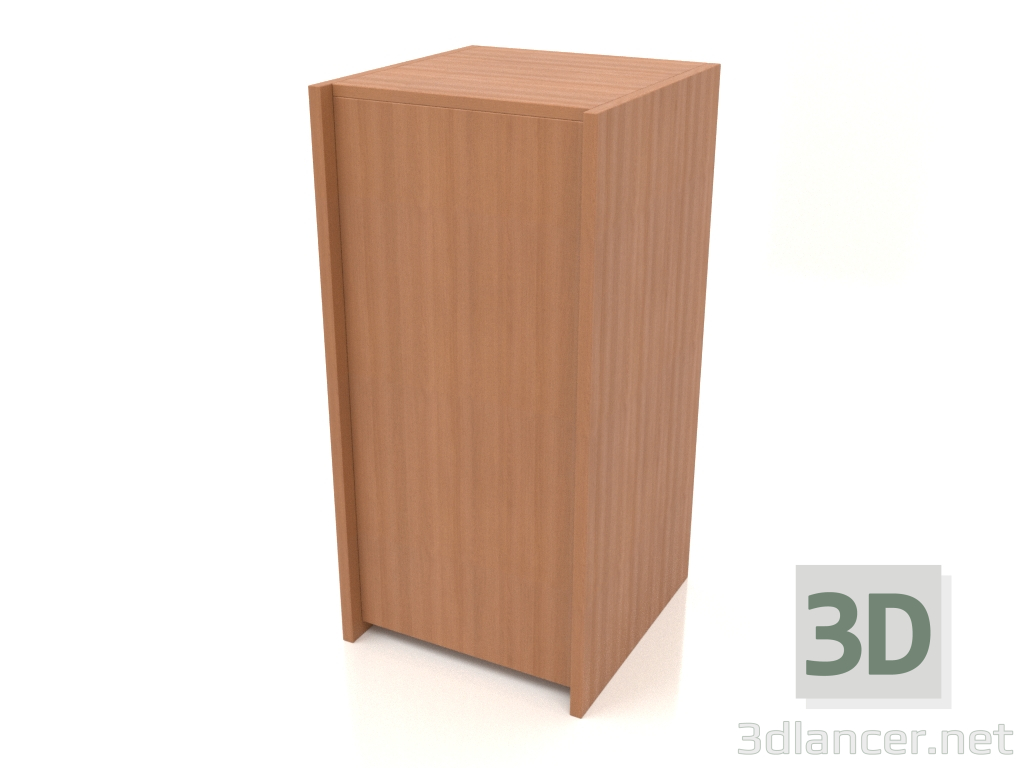 3D modeli Modüler gardırop ST 07 (392х409х816, ahşap kırmızısı) - önizleme