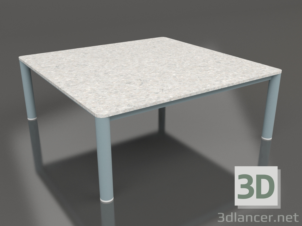 3d model Mesa de centro 94×94 (Azul gris, DEKTON Sirocco) - vista previa