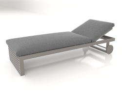 Chaise longue (gris cuarzo)