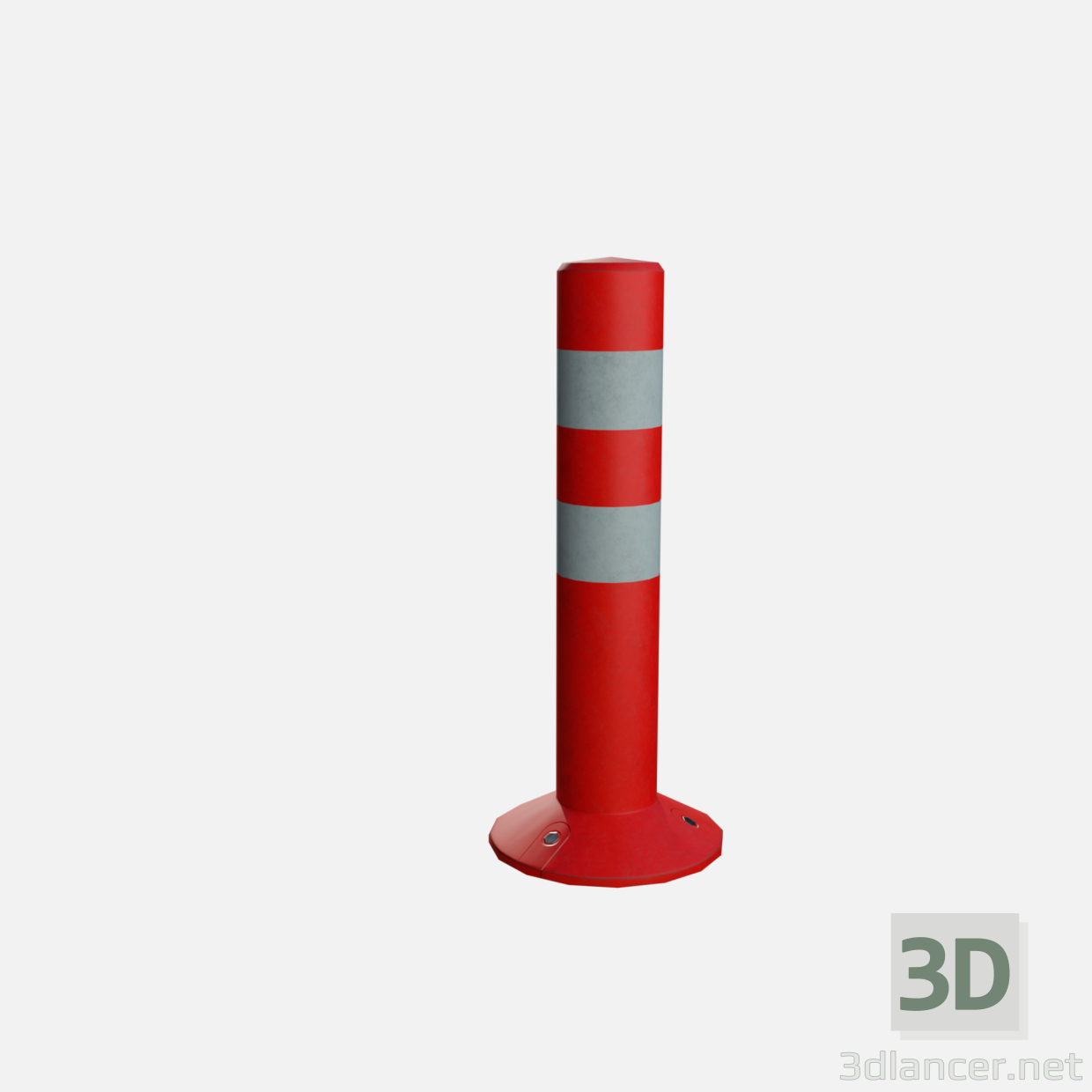 3D Yol direği 45 cm modeli satın - render