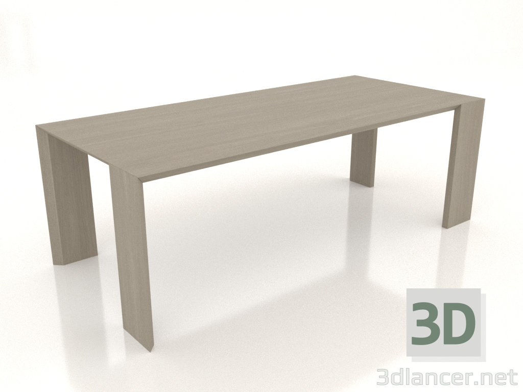3d модель Стіл обідній Ispolin 2200х1000х740 мм (варіант 2) – превью 3d модель Стіл обідній Ispolin 2200х1000х740 мм (варіант 2) – превью