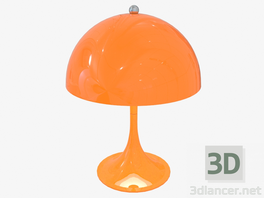 3D modeli Masa lambası PANTHELLA MINI (turuncu) - önizleme