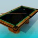 modèle 3D Table de billard - preview