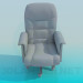 3d model Armchair - preview