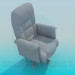 3d model Armchair - preview