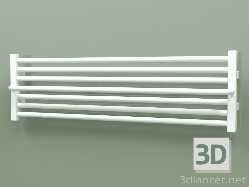 3d model Barra de toalla con calefacción Lima (WGLIM030100-SX, 300х1000 mm) - vista previa