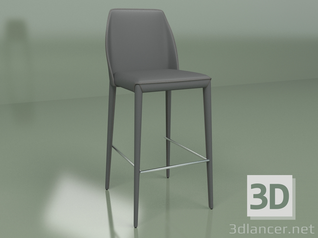 3d model Semi-bar chair Marko Gray - preview