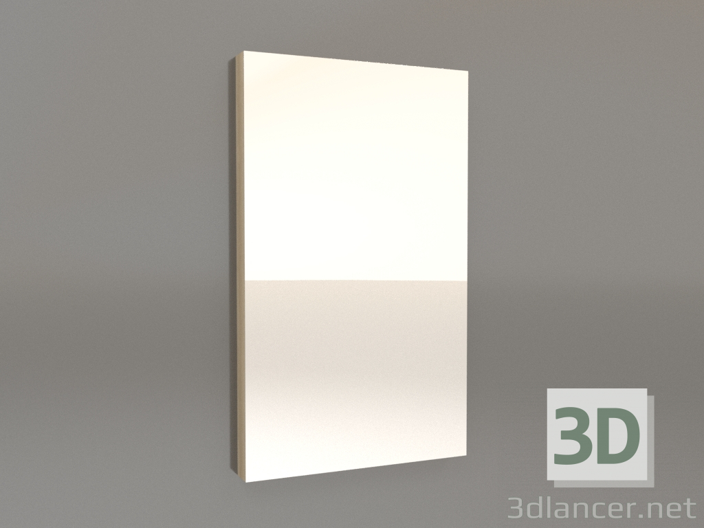 3d model Espejo ZL 11 (450x750, blanco madera) - vista previa