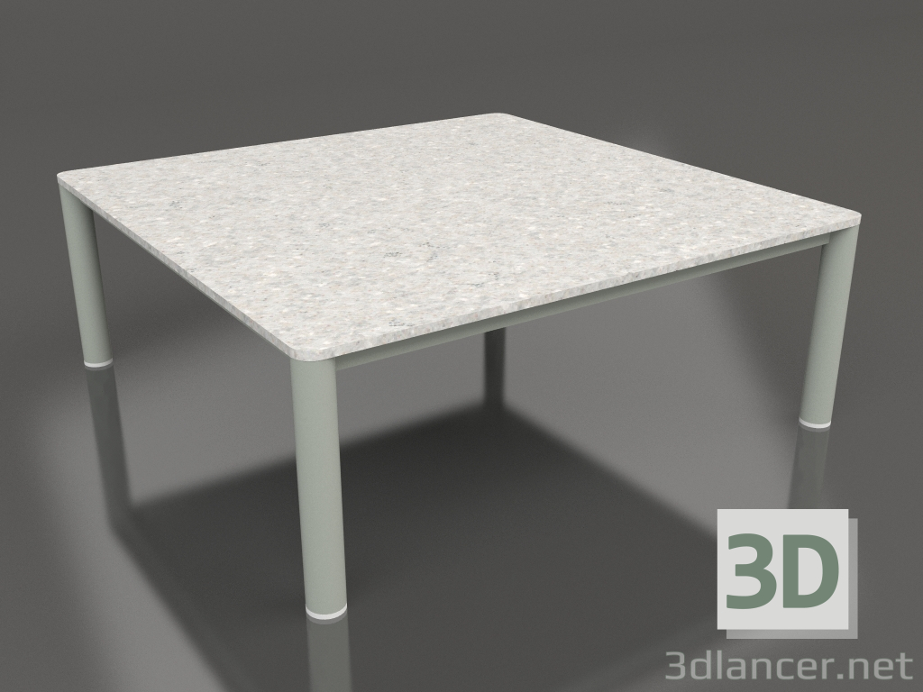 3D Modell Couchtisch 94×94 (Zementgrau, DEKTON Sirocco) - Vorschau