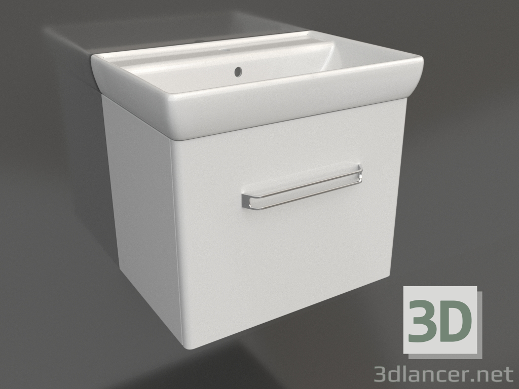 3D Modell Hängeschrank 60 cm (Neo.01.06-1) - Vorschau