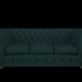 3d Chesterfield sofa snake skin model buy - render